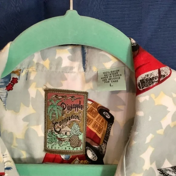 VTG Pineapple Connection men’s‎ Hawaiian shirt. - Picture 7 of 8